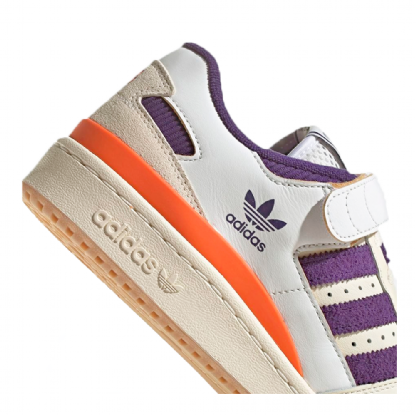 Tênis Adidas Forum 84 Low Branco/laranja
