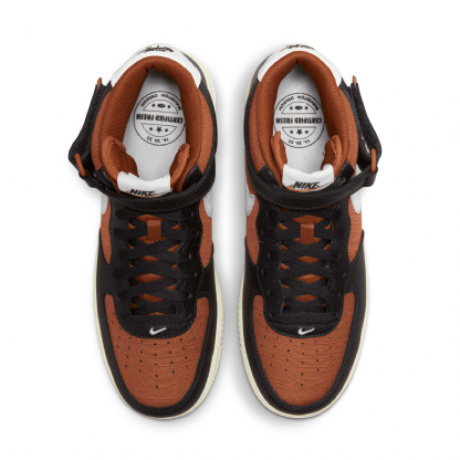 Tenis Nike Air Force 1 Mid 07 Lx Vntg Marrom