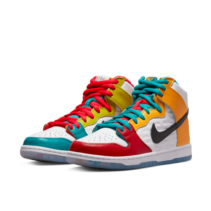 Tênis Nike Sb Dunk High Pro Qs Colorido