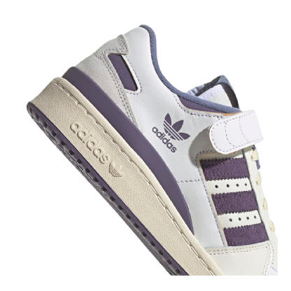 Tênis Adidas Forum 84 Low Branco/roxo