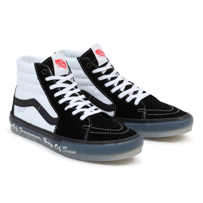 Tênis Vans Sk8 Hi V Preto/branco