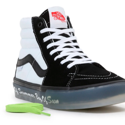 Tênis Vans Sk8 Hi V Preto/branco