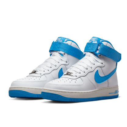 Tenis Nike Air Force 1 High Og Qs Feminino Branco/azul