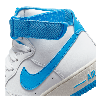 Tenis Nike Air Force 1 High Og Qs Feminino Branco/azul
