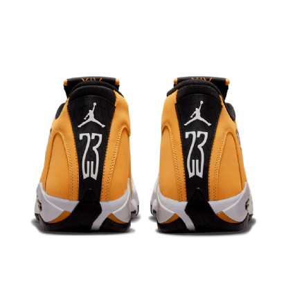 Tênis Nike Air Jordan 14 Retro Branco/amarelo