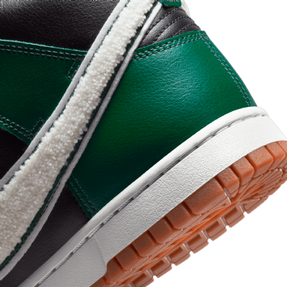 Tênis Nike Dunk Hi Retro Swoosh Preto/verde