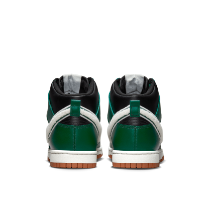Tênis Nike Dunk Hi Retro Swoosh Preto/verde