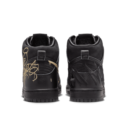 Tênis Nike Sb Dunk High Pro Qs Preto