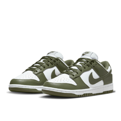 Tênis Nike Dunk Low Retro Feminino Branco/verde