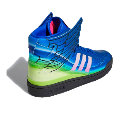 Tenis Adidas Js New Wings Azul