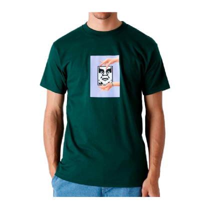 Camiseta Obey Chainy Verde