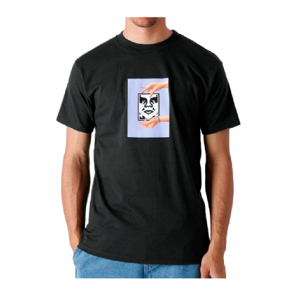 Camiseta Obey Chainy Preto