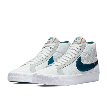 Tênis Nike Sb Blazer Mid Eric Koston Branco/azul