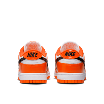 Tênis Nike Feminino Dunk Low Branco/laranja
