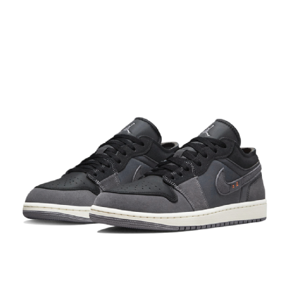 Tênis Nike Air Jordan 1 Low Preto/cinza
