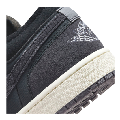 Tênis Nike Air Jordan 1 Low Preto/cinza