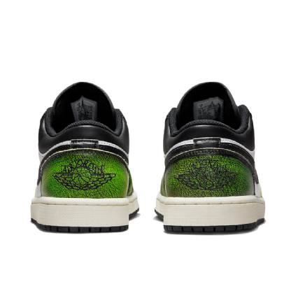 Tênis Nike Air Jordan 1 Low Branco/verde