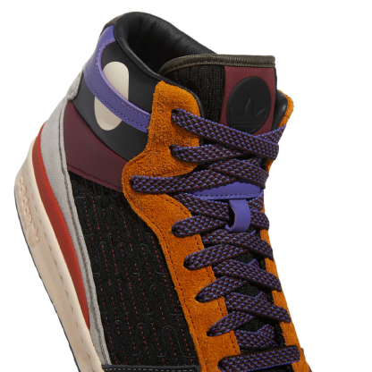 Tênis Adidas Forum Mid Patchwork Colorido