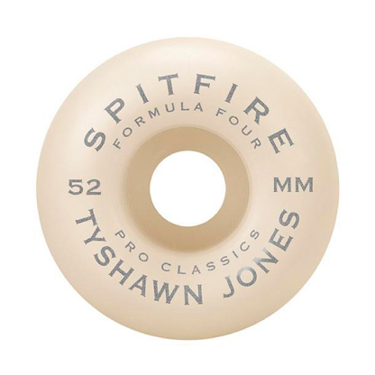 Roda Spitfire Formula Four Pro Classic "tyshawn Jones" 52mm Preto