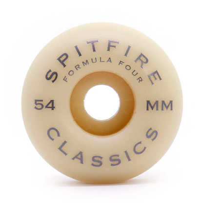 Roda Spitfire Formula Four Classic 54mm Preto/prateado