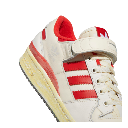 Tenis Adidas Forum 84 Low Aec Branco/vermelho