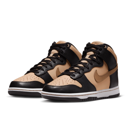 Tênis Nike Feminino Dunk High Lxx Preto/bege