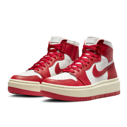 Tenis Nike Feminino Air Jordan 1 Elevate Mid Branco/vermelho