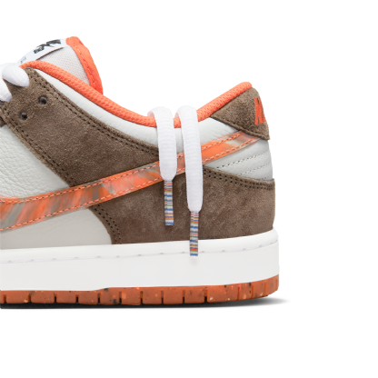 Tenis Nike Dunk Low Pro Qs "crushed D.c." Cinza/laranja
