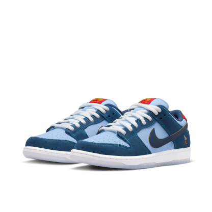 Tenis Nike Sb Dunk Low Prm "why So Sad ?" Azul