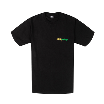 Camiseta Stussy Positive Vibration Preto