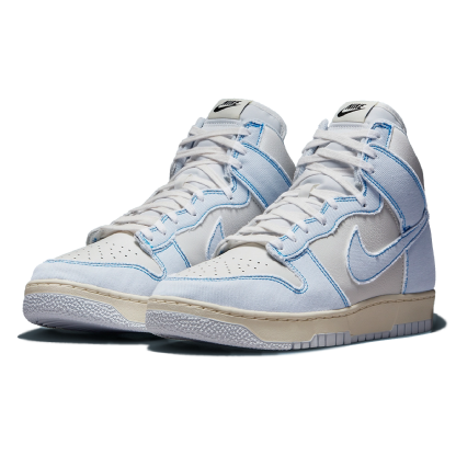 Tênis Nike Dunk High 1985 " Blue Denim " Azul