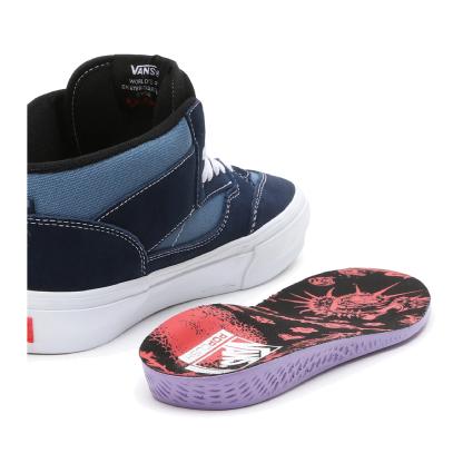 Tênis Vans Skate Half Cab 92 Vcu Azul
