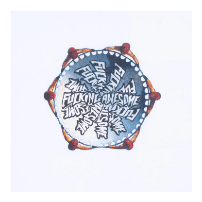 Camiseta F.awesome Safety Net Branco