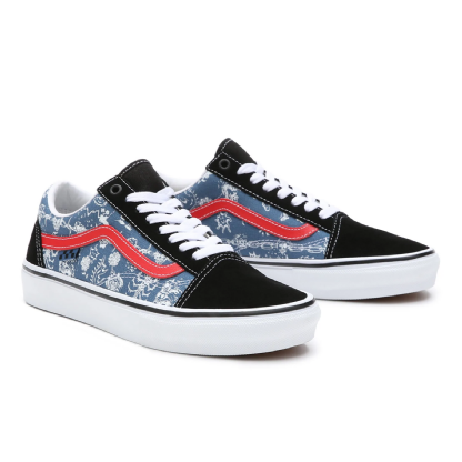Tênis Vans Skate Old " Skool Mike Gigliotti " Preto/azul