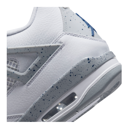 Tênis Nike Air Jordan 4 Retro " Midnight Navy " Branco/azul