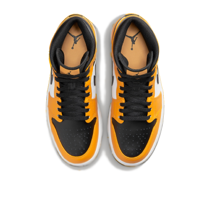 Tênis Nike Air Jordan 1 Mid “ Taxi " Amarelo