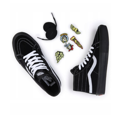 Tênis Vans Sk8 Hi Decon Cab X Elijah Berle Preto