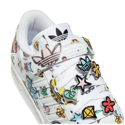 Tênis Adidas Forum 84 Low Mono " Jeremy Scott " Branco