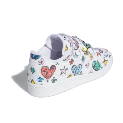 Tênis Adidas Forum 84 Low Mono " Jeremy Scott " Branco