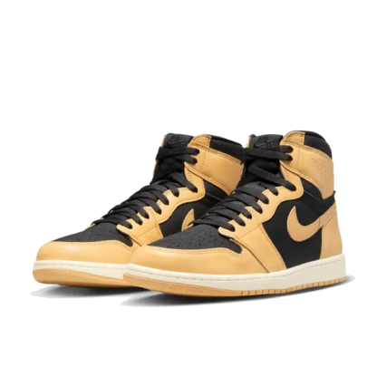 Tênis Nike Air Jordan 1 High Og Preto/bege