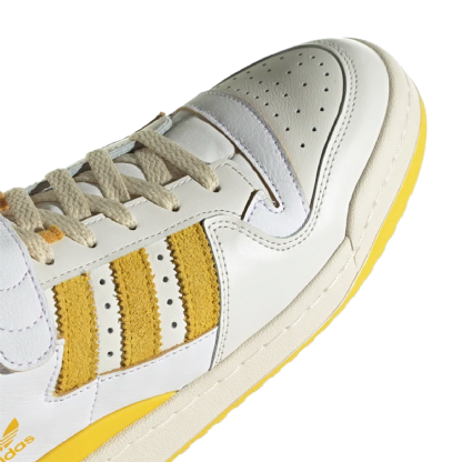 Tênis Adidas Forum 84 Low Branco/amarelo