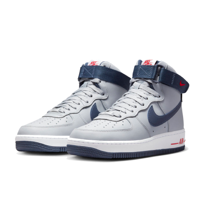 Tênis Nike Feminino Air Force 1 Hi Qs "patriots" Cinza/azul