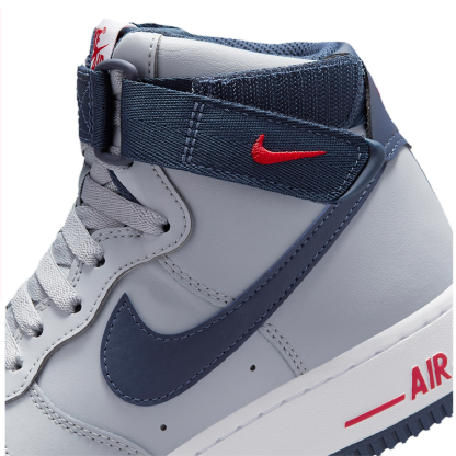 Tênis Nike Feminino Air Force 1 Hi Qs "patriots" Cinza/azul