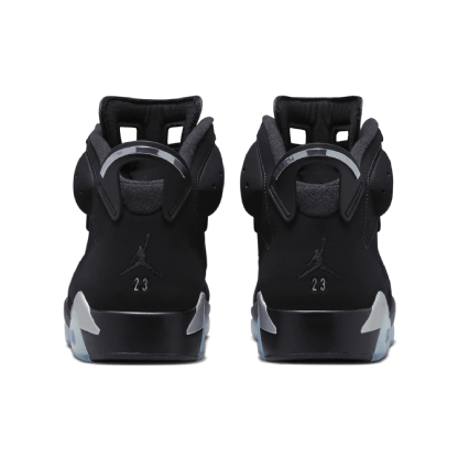 Tênis Air Jordan 6 Retro " Metallic Silver" Preto