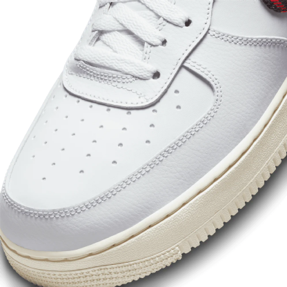 Tênis Nike Air Force 1 " Plaid Tartan " Branco/vermelho
