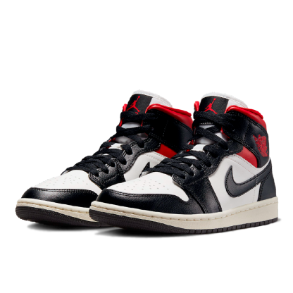Tênis Nike Feminino Air Jordan 1 Mid Split Branco/preto