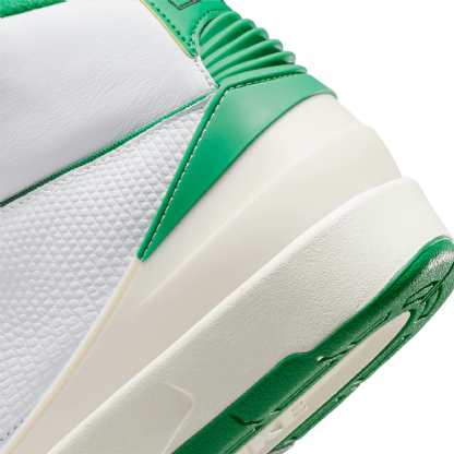 Tênis Nike Air Jordan 2 Retro " Lucky Green " Branco/verde