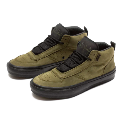 Tênis Vans Skate Mc 96 Vcu Dark Olive Verde