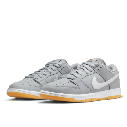 Tênis Nike Sb Dunk Low Pro " Wolf Grey Gum " Cinza