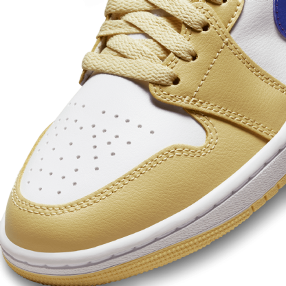 Tênis Nike Feminino Air Jordan 1 Mid " Lemon Wash " Amarelo